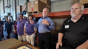STORM RECOVERY: Congratulations to Terald Hopkins with Ford of Port Richey for receiving the Citizen of the Year award from the local Lions Club. Ford of Port Richey collected over 20 truck loads of supplies during Hurricane Helene and Milton for the local community. | Pasco News