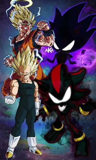 Goku y Vegeta vs Sonic y Shadow
