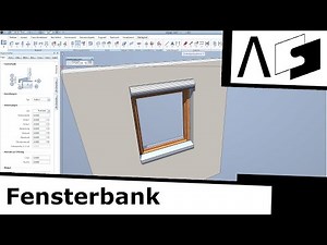 Fensterbank in Allplan