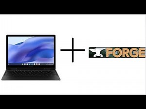 How to download Forge and *Install MODS on ChromeBook Debian!