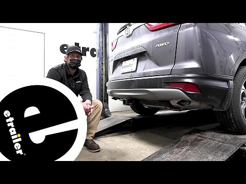 Installation Guide for the etrailer Trailer Hitch Receiver on a 2019 Honda CR-V