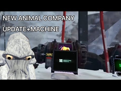 NEW UPDATE +NEW MACHINE AND MAP LAYOUT animal company vr