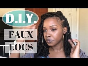 D.I.Y. Easy Short Faux Locs (Tutorial)