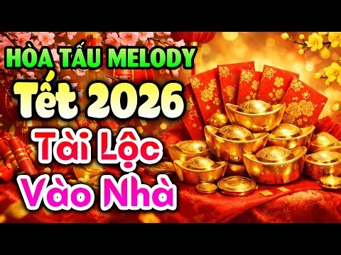 Hòa Tấu Melody Tết 2026 Tài Lộc Vào Nhà - Nhạc Dọn Nhà Đón Tết Cả Năm May Mắn