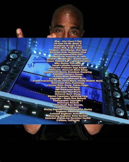2Pac, Richie Rich, E-40, D-Shot, B-Legit, C-Bo - Ain't Hard 2 Find (Redrum)(Dirty Lyrics) 4K
