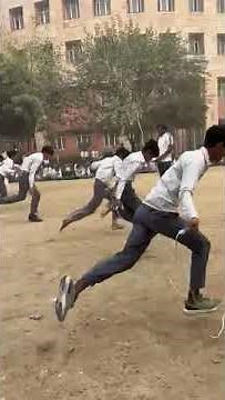 Rope skipping race compitition #race #rope
