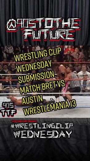 Wrestling Clip Wednesday Wrestlemania 13 March 23 1997 Bret Hart vs Stone Cold Steve Austin In one of the best matches in Wrestlemania history, The Hitman gets the “submission” victory after Stone Cold passes out while in the sharpshooter, Bret tries to lay into Stone Cold, but Ken Shamrock wasn’t having it. #90s #the90s #1990s #1997 #wwf #wwe #wrestlemania #13 #brethitmanhart #stonecoldsteveaustin #kenshamrock #throwback #flashback #memories #wrestling #sports #mma #share #fyp #fypシ #trending #