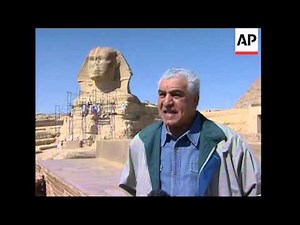Restoration of Sphinx of Giza begins