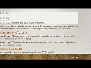Implementing CTC Loss with Keras