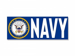 Generic NAVY Bumper Sticker (naval Vinyl Decal Seaman Auto Car Truck Laptop Rv Cell iPhone Military Sailor Seal Us) US Navy Licensed - Etsy