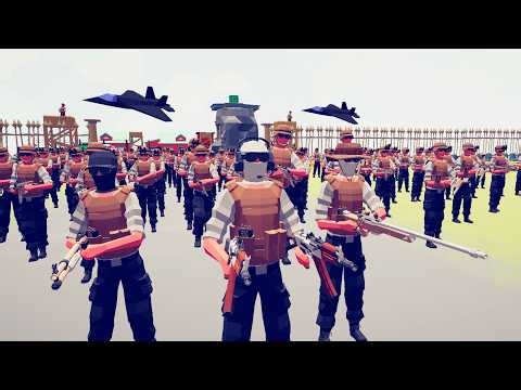 CAN 200x SPECIAL FORCES CAPTURE ARMY BASE? - Totally Accurate Battle Simulator TABS