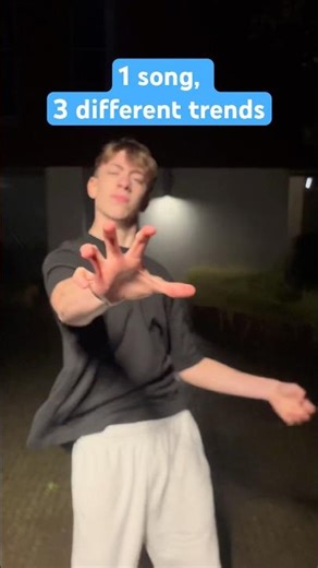 One song but it has 3 different trends 😳🕺 #shorts