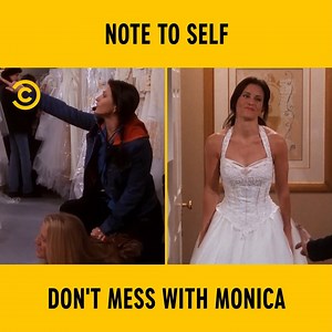 Especially when it comes to her wedding dress... 😬 | Comedy Central UK