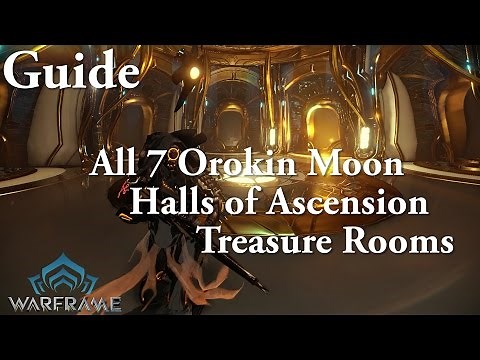 Warframe | All 7 Orokin Moon Halls of Ascension Treasure Rooms (Drift Mods Guide) OLD