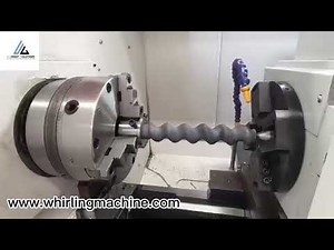 What is a CNC whirling machine?