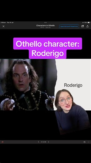 Othello character: Roderigo #othello #shakespeare #ncealevel3english #english #level3english #ncea #elizabethanera #patriarchy