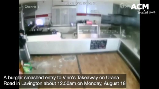 Vinn's Takeaway break-in
