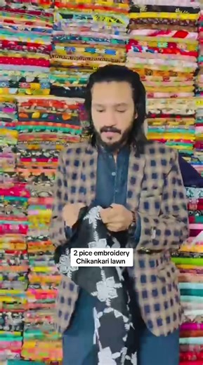 Out class design embroidery chiknkari