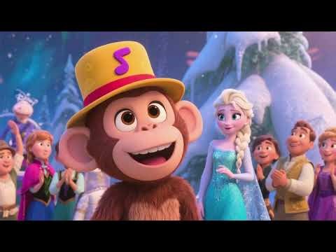 Elsa Monkey’s Funny Hat 2 | Crazy Hats and Laughter!