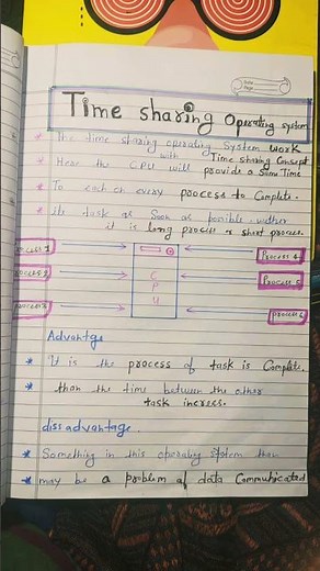Time sharing operating system definition advantage and disadvantage