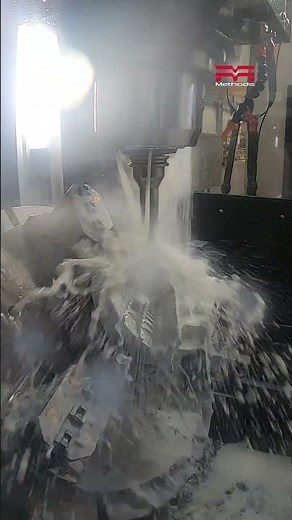 5-axis Aerospace Machining with the Methods MB650U #5axiscnc #cncmachining #cncmachine