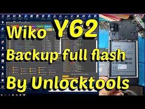 Wiko Y62 flash file backup by Unlocktools