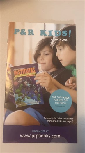 23 reactions | John Calvin’s Illustrated Institutes is featured on the cover of the summer kids book catalog from @prpbooks. They even included the titles and chapter ranges of the next 3 books in the series! | RefToons | Facebook