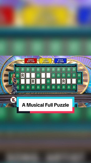 The answer to this puzzle dances on the sand 🎶 #wheeloffortune #gameshow
