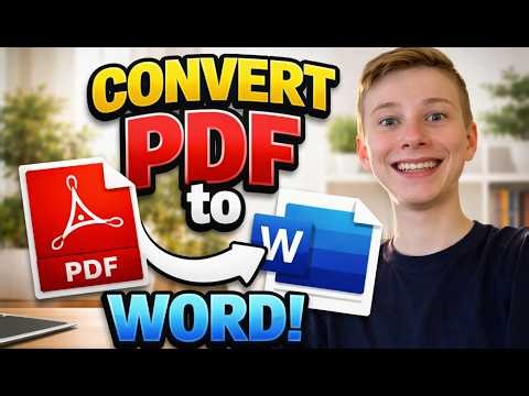 How to Convert a PDF File Into A Word Document In Less Than 2 Minutes!