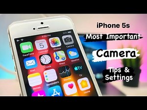 iPhone 5s Top Best Most Important Camera Settings & Tips - Correct Camera Settings
