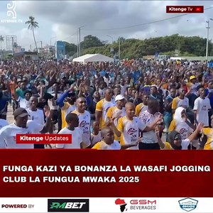 8.6K views · 316 reactions | Tamasha la Wasafi Jogging Club liitwalo #twenzetu coco beach limefanyika leo huku likiongozwa na Kocha Mchezaji @maulidkitenge na kukusanya vikundi vya Mbio za Pole vipatavyo 400 kutoka Dar es Salaam na nje ya Dar es Salaam. @wasafijoggingclubofficial @wasafijogging_promotion | Maulid Kitenge | Facebook