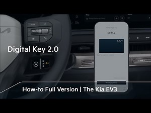 Digital Key 2.0 | The Kia EV3