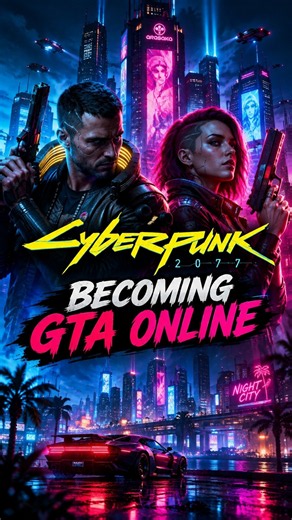 Cyberpunk 2077 | GTA Online-style free multiplayer project OPEN//77