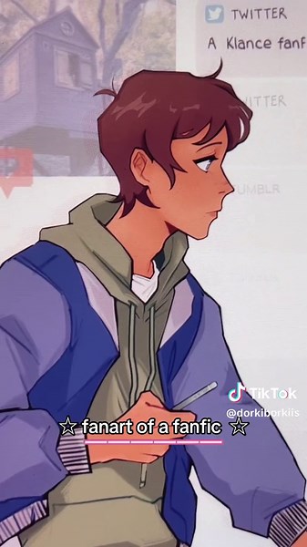 fanart of heavily_caffeinated’s fanfic, Dear Reader. go on ao3 and read it right neow !1!1! #voltron #vldfanart #vld #keithkogane #klance #klancefanart #lancemcclain #voltronlegendarydefender #fanfic #fanfiction #foryou #fyp #digitalart #artist #art