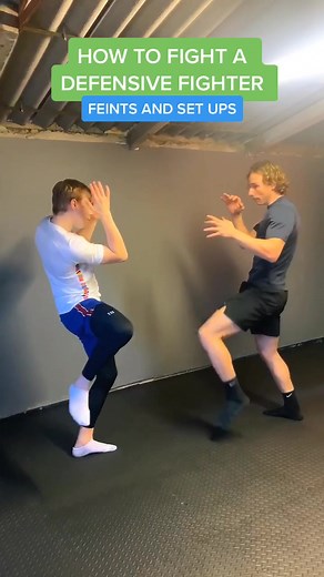 How to fight a defensive fighter #martialarts #ufc #taekwondo #boxing