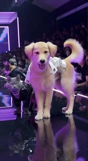 Dog & Cat Run the Runway! 💘The Cutest Fashion Show Duo Ever😼🦮💖