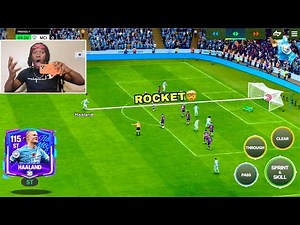 115 Haaland POWERSHOT is a ROCKET🤯😱 FC 26 MOBILE