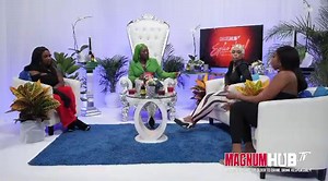 My Talk show “Spice it up” is Baaaack ‼️ Out today watch it on Magnum Hun TV @lisa_hyper @chinny_unique @dhq_headtopaneika @magnumtonicwine | Spice