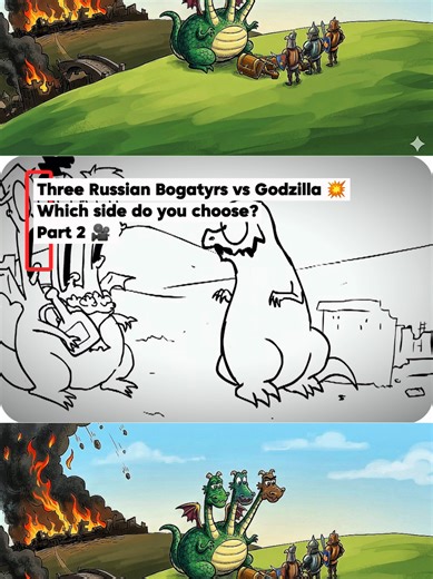 Who Wins: Godzilla vs. Cartoon Characters?