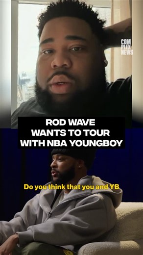 Complex Music on Instagram: "Rod Wave says he wants to tour with NBA YoungBoy 🤞 Watch the full interview with #RodWave and @saint.roze on YouTube at the LINK IN @complexmusic BIO 🔗"