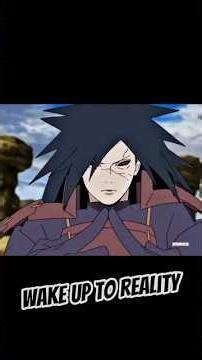 Wake Up to Reality 💀 | Madara Edit