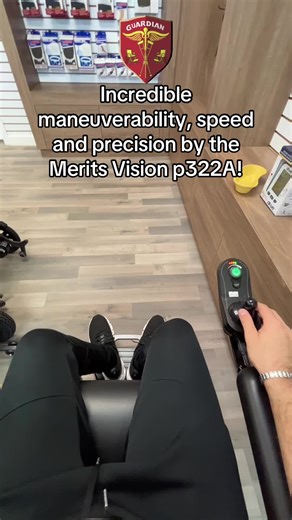 Incredible Maneuverability of the Merits Vision p322A
