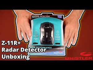 Whistler Group Z-11R+ Radar Detector Unboxing