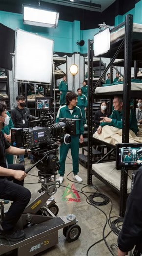 Squid Games Behind the Scenes 🎥🥇 #squidgame #movie #fyp