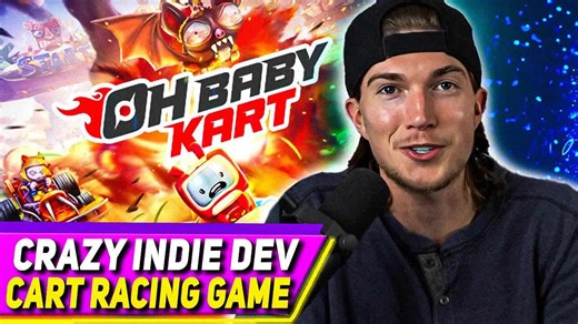 New Indie Kart Racing Game FIRST Look (Oh Baby Kart)