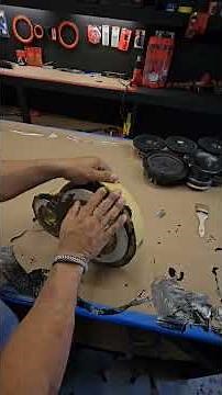 How to build a fiberglass speaker box! #custombuild #automobile #caraudiofabrication #jeepwrangler