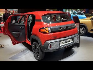 New DACIA SPRING 2024 - PRACTICALITY test & TRUNK SPACE