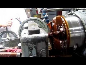 Rebuilders Unlimited Inc. Example of Landis machine threading 1 inch pipe