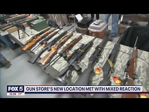 Gun store's new location met with mixed reaction | FOX 5 DC