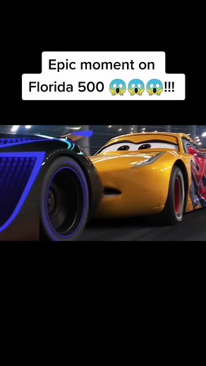 The Epic Florida 500 Moments featuring Jackson Storm and Lightning McQueen